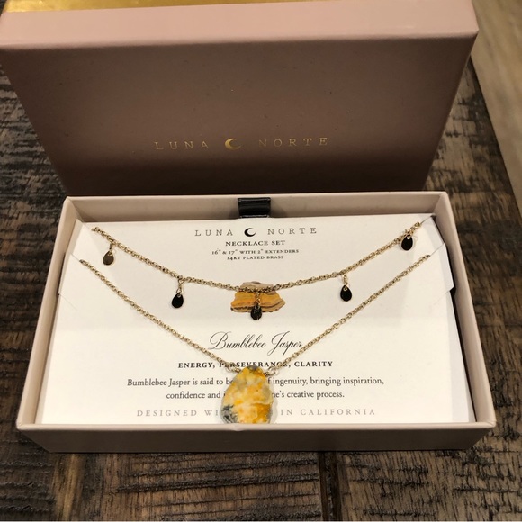 Luna Norte Jasper necklace - Picture 3 of 3